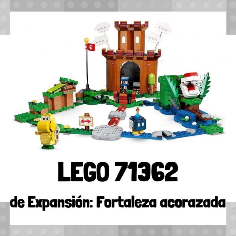 Lee mÃ¡s sobre el artÃ­culo Set de LEGO 71362 de ExpansiÃ³n: Fortaleza Acorazada de Super Mario