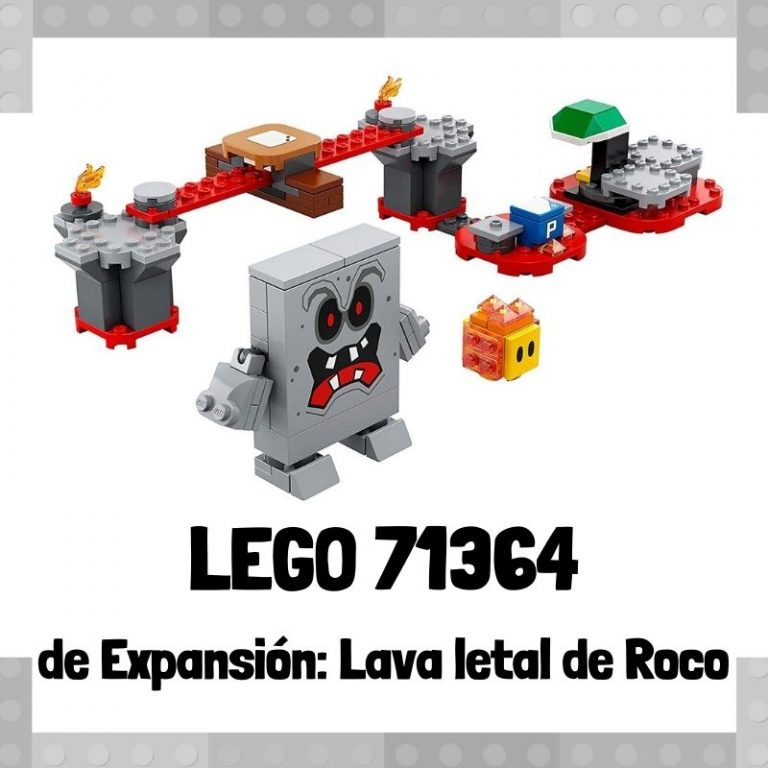 Lee mÃ¡s sobre el artÃ­culo Set de LEGO 71364 de ExpansiÃ³n: Lava letal de Roco de Super Mario