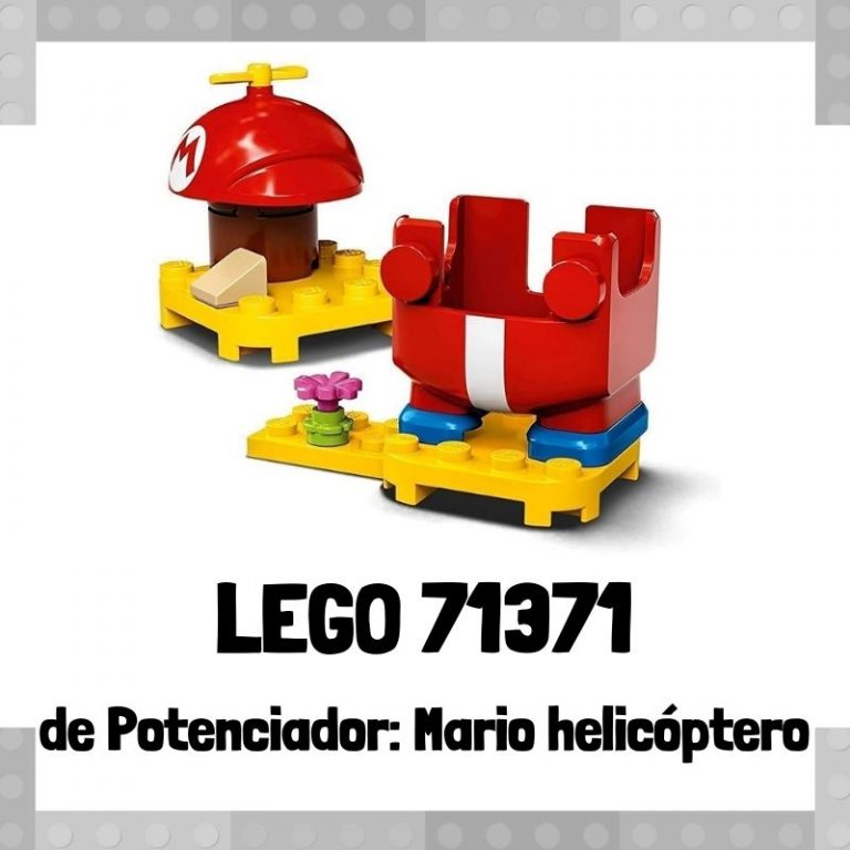 Lee más sobre el artículo Set de LEGO 71371 de Potenciador: Mario Helicóptero de Super Mario