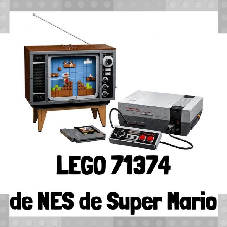 Lee más sobre el artículo Set de LEGO 71374 de Nintendo Entertainment System – NES de Super Mario 64
