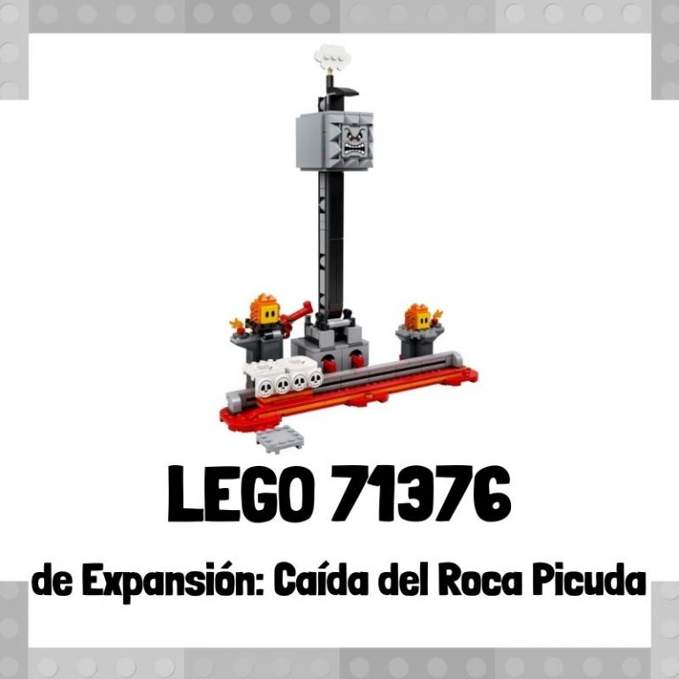 Lee más sobre el artículo Set de LEGO 71376 de Expansión: Caída del Roca Picuda de Super Mario