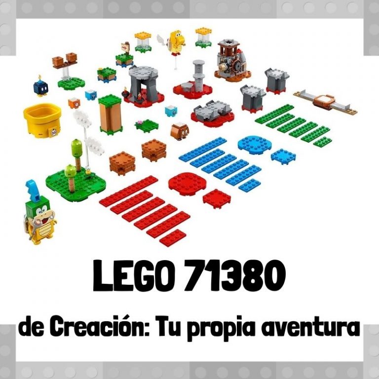 Lee más sobre el artículo Set de LEGO 71380 de Creación: Tu propia aventura de Super Mario