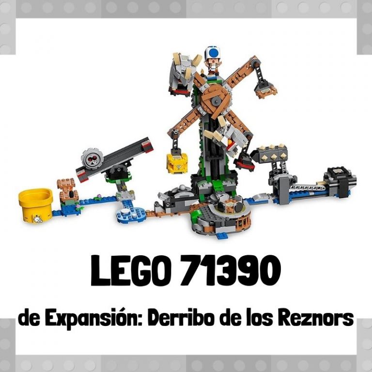Lee m谩s sobre el art铆culo Set de LEGO 71390 de Expansi贸n: Derribo de los Reznors de Super Mario