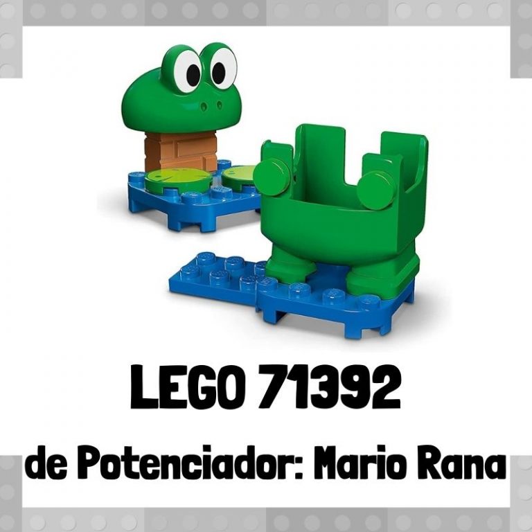 Lee mÃ¡s sobre el artÃ­culo Set de LEGO 71392 de Potenciador: Mario Rana de Super Mario