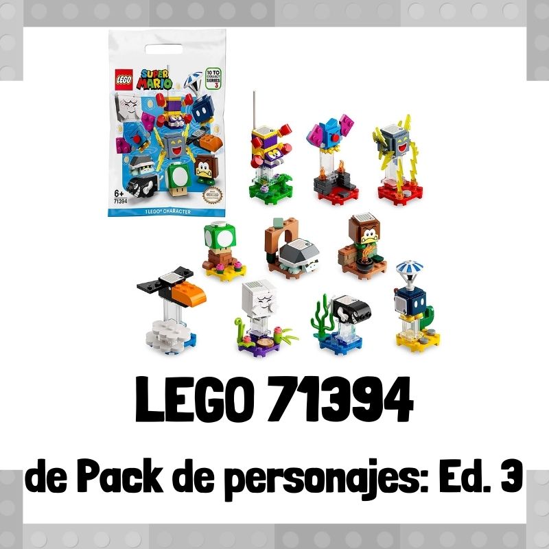 Lee más sobre el artículo Set de LEGO 71394 de Personajes: Edición 3 de Super Mario