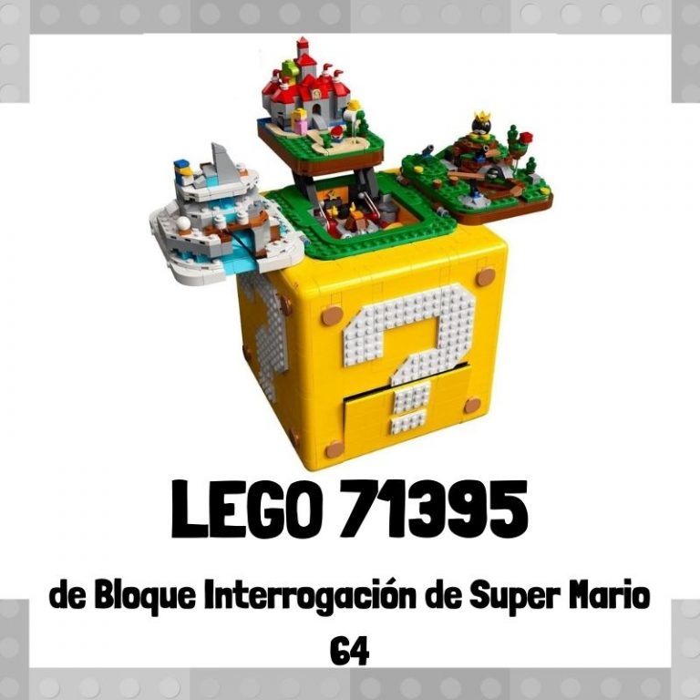 Lee más sobre el artículo Set de LEGO 71395 de Bloque Interrogación de Super Mario 64