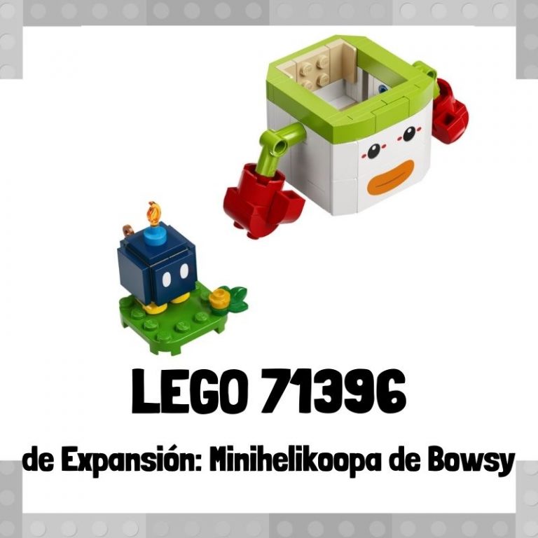 Lee mÃ¡s sobre el artÃ­culo Set de LEGO 71396 de ExpansiÃ³n: Minihelikoopa de Bowsy de Super Mario
