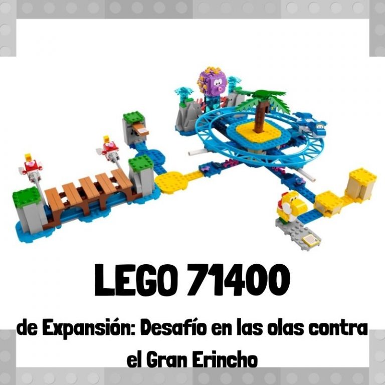 Lee más sobre el artículo Set de LEGO 71400 de Expansión: Desafío en las olas contra el Gran Erincho de Super Mario