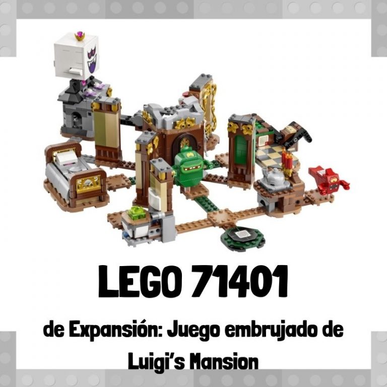 Lee más sobre el artículo Set de LEGO 71401 de Expansión: Juego embrujado de Luigi’s Mansion de Super Mario