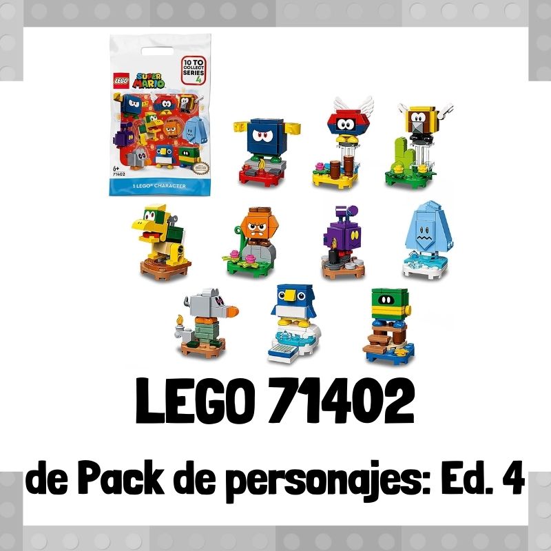 Lee más sobre el artículo Set de LEGO 71402 de Personajes: Edición 4 de Super Mario