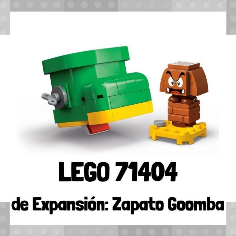 Lee m谩s sobre el art铆culo Set de LEGO 71404 de Expansi贸n: Zapato Goomba de Super Mario