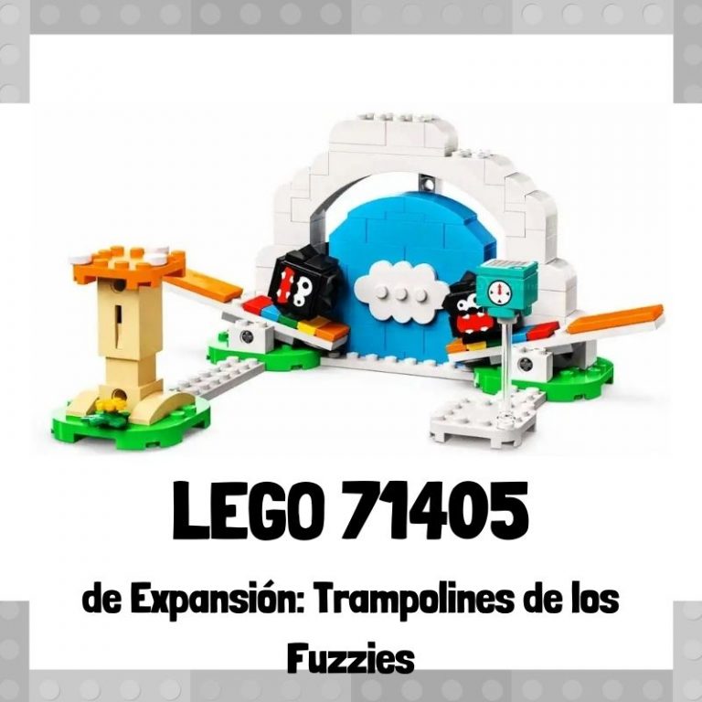 Lee m谩s sobre el art铆culo Set de LEGO 71405 de Expansi贸n: Trampolines de los Fuzzies de Super Mario