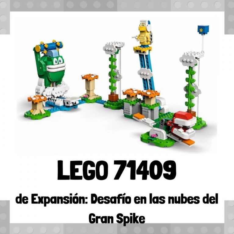 Lee más sobre el artículo Set de LEGO 71409 de Expansión: Desafío en las nubes del Gran Spike de Super Mario