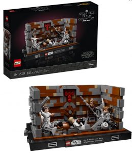 Lego 75339 De Diorama De Compactador De Basura De La Estrella De La Muerte De Star Wars