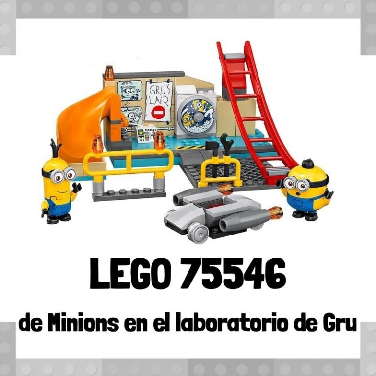 Lee m谩s sobre el art铆culo Set de LEGO 75546 de Minions en el laboratorio de Gru