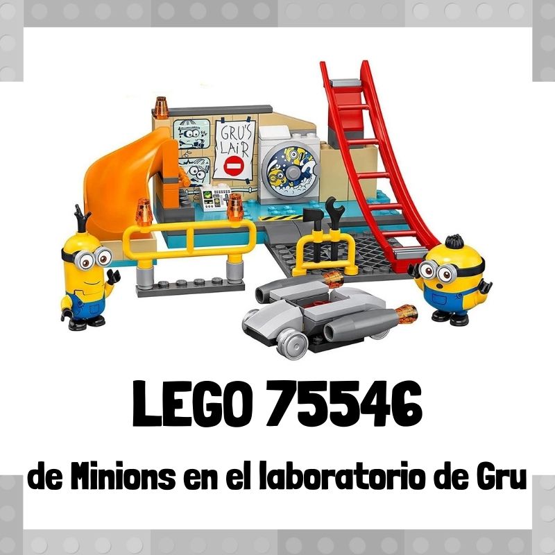 Lee mÃ¡s sobre el artÃ­culo Set de LEGO 75546 de Minions en el laboratorio de Gru