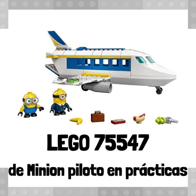 Lee más sobre el artículo Set de LEGO 75547 de Minion piloto en práctica