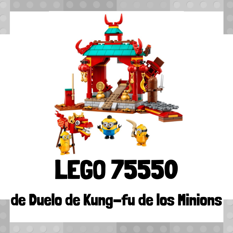 Lee más sobre el artículo Set de LEGO 75550 de Duelo de Kung-fu de los Minions