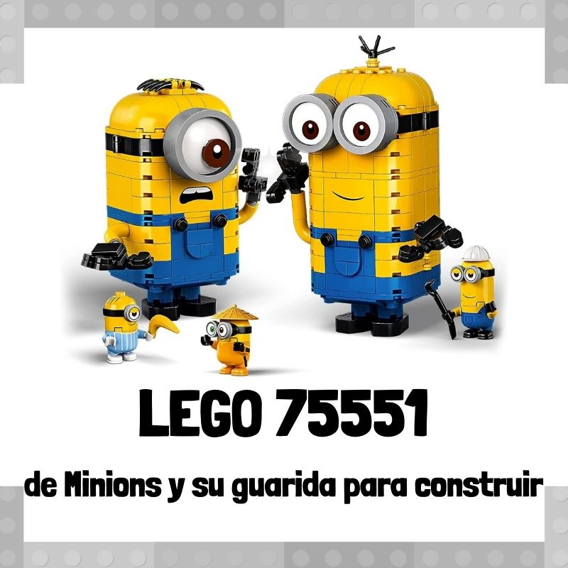 Lee más sobre el artículo Set de LEGO 75551 de Minions y su guarida para construir