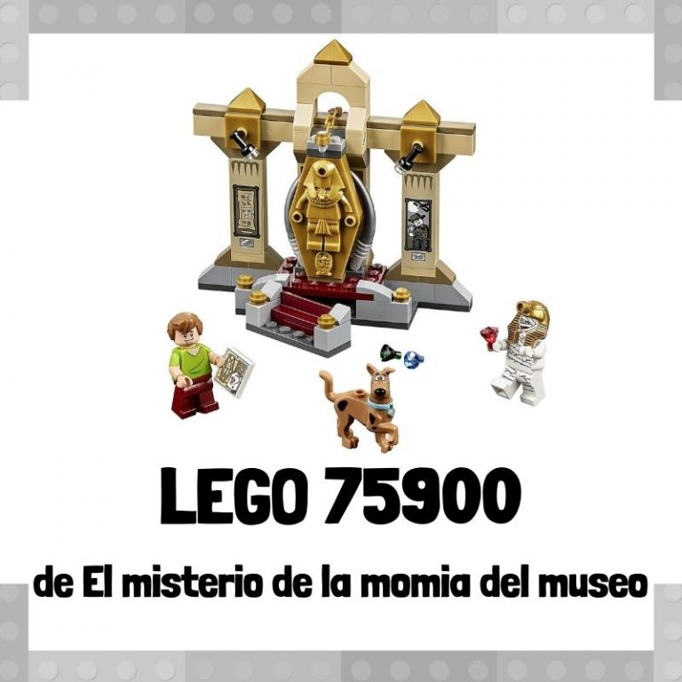 Lee más sobre el artículo Set de LEGO 75900 de el misterio de la momia del museo de Scooby Doo