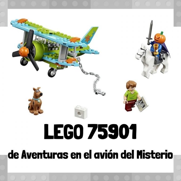 Lee mÃ¡s sobre el artÃ­culo Set de LEGO 75901Â de aventuras en el aviÃ³n del misterio de Scooby Doo
