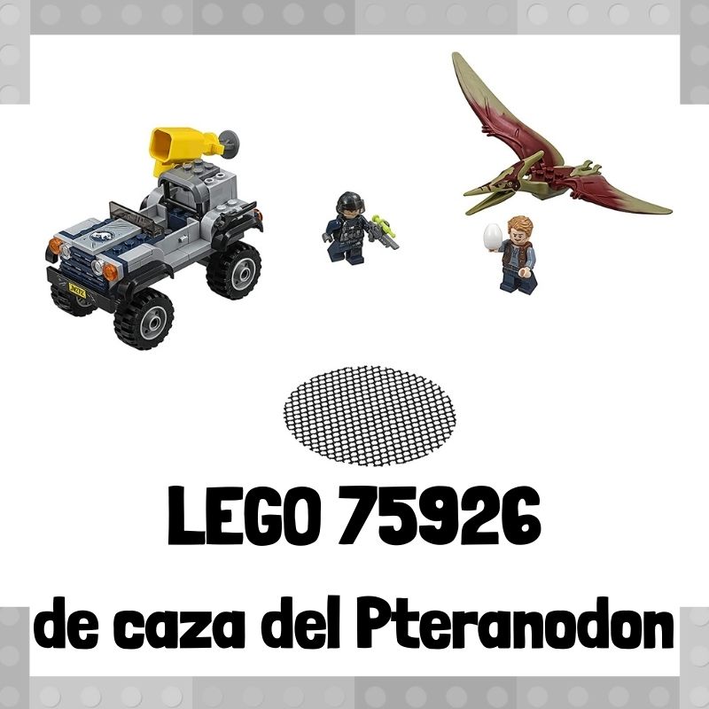 Lee más sobre el artículo Set de LEGO 75926 de Caza del Pteranodon de Jurassic World