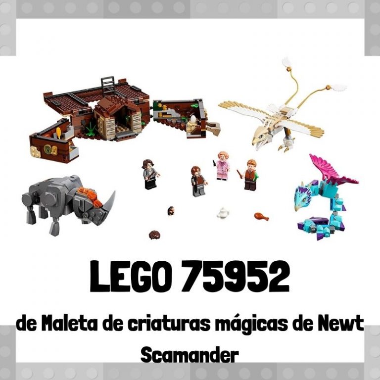 Lee más sobre el artículo Set de LEGO 75952 de Maleta de criaturas mágicas de Newt de Animales Fantásticos