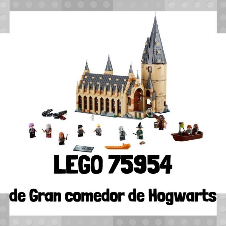 Lee más sobre el artículo Set de LEGO 75954 de Gran Comedor de Hogwarts de Harry Potter