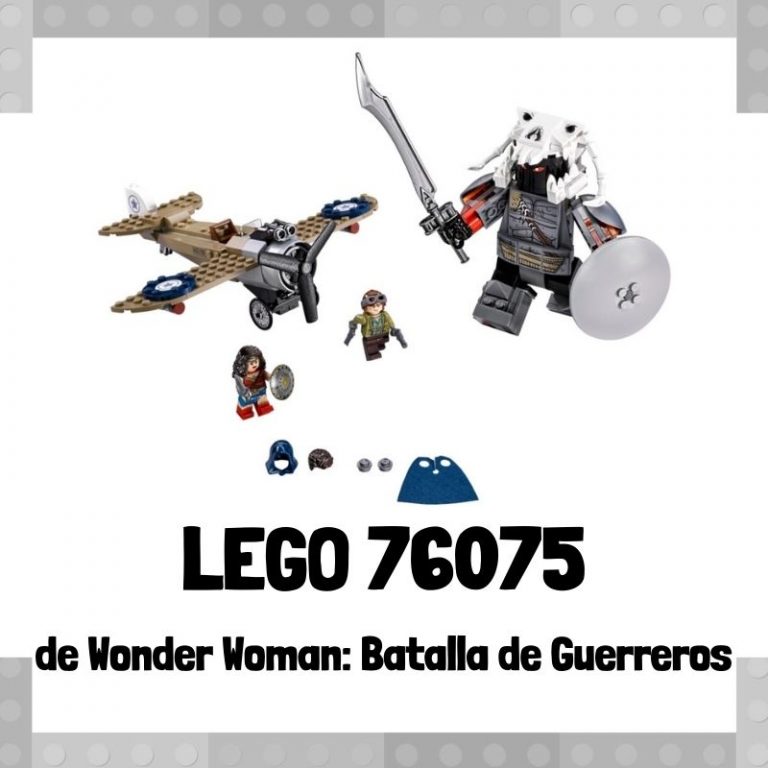 Lee mÃ¡s sobre el artÃ­culo Set de LEGO 76075 de Wonder Woman: Batalla de Guerreros de DC