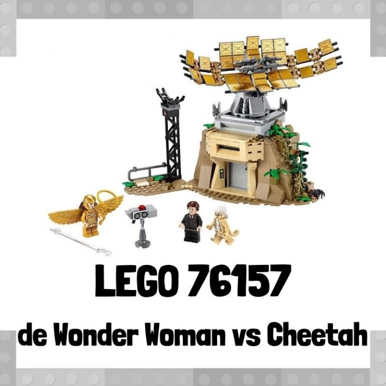 Lee m谩s sobre el art铆culo Set de LEGO 76157 de Wonder Woman vs Cheetah de DC