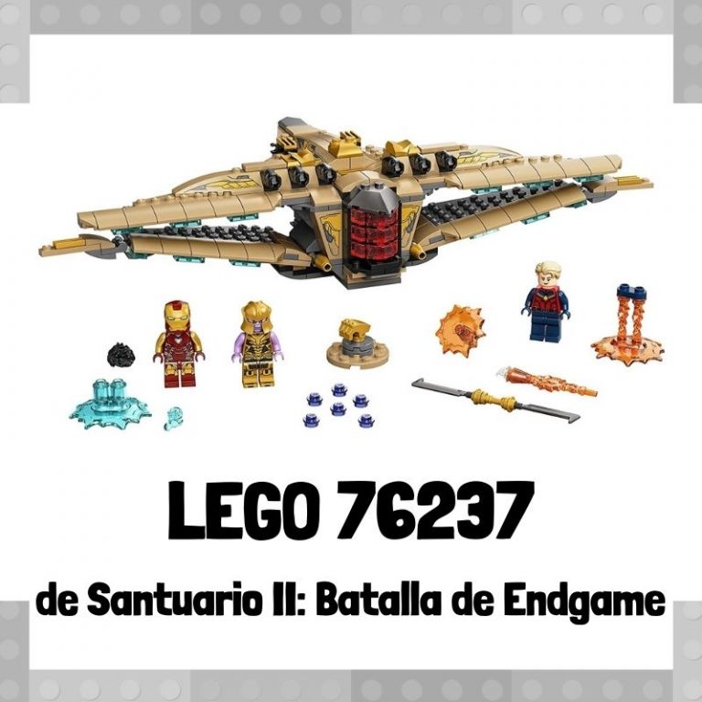 Lee mÃ¡s sobre el artÃ­culo Set de LEGO 76237 de Santuario II: Batalla de Endgame de Marvel