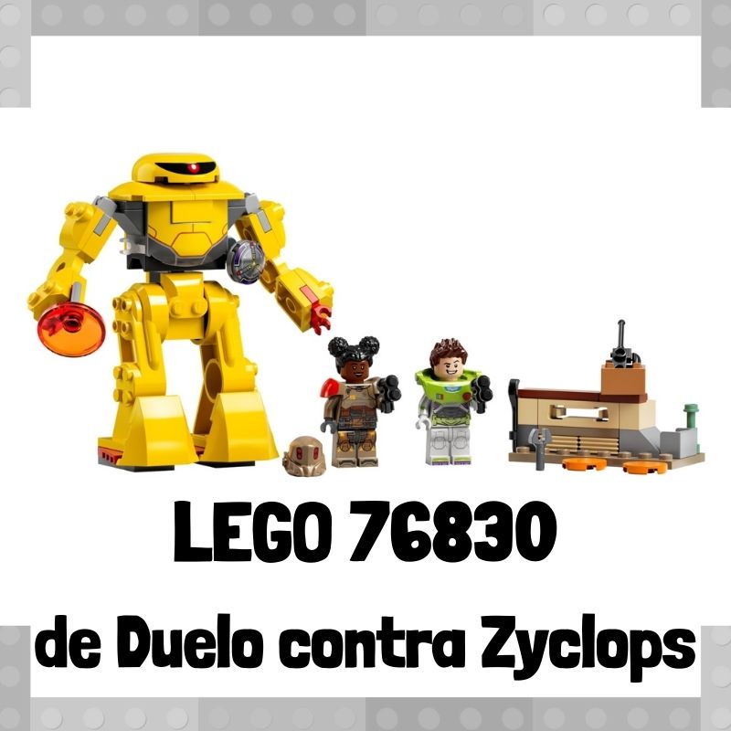 Lee mÃ¡s sobre el artÃ­culo Set de LEGO 76830 de Duelo contra Zyclops de Lightyear