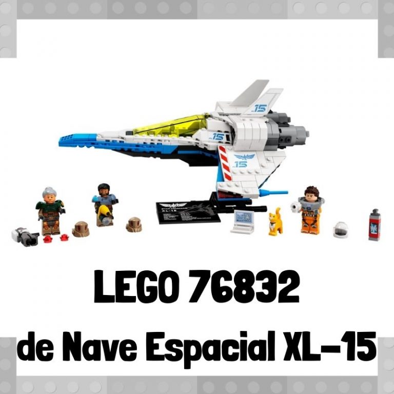 Lee m谩s sobre el art铆culo Set de LEGO 76832 de Nave espacial XL-15 de Lightyear