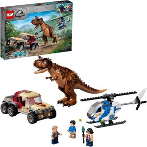 Lego 76941 De Persecución Del Dinosaurio Carnotaurus De Jurassic World