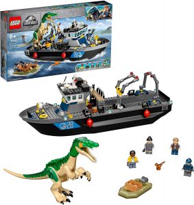 Lego 76942 De Fuga Del Barco Del Dinosaurio Baryonyx De Jurassic World