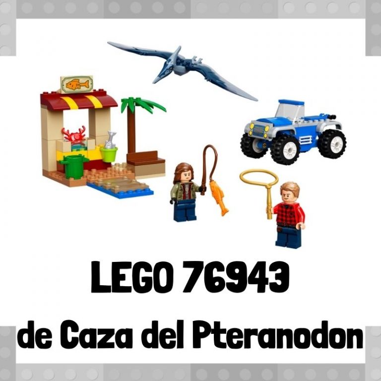 Lee m谩s sobre el art铆culo Set de LEGO 76943 de Caza del Pteranodon de Jurassic World