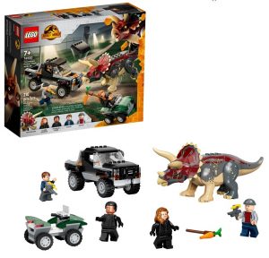 Lego 76950 De Emboscada En Furgoneta Del Triceratops De Jurassic World