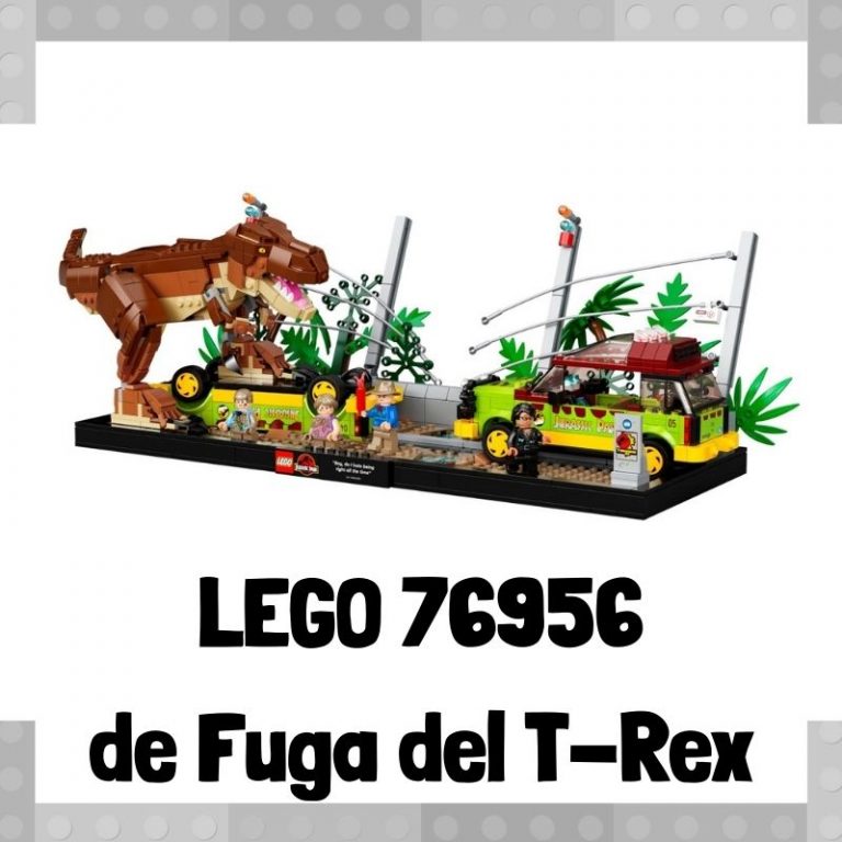 Lee m谩s sobre el art铆culo Set de LEGO 76956 de Fuga del T-Rex de Jurassic World