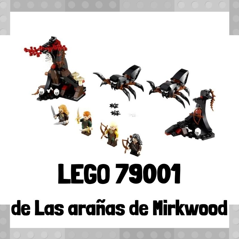 Lee mÃ¡s sobre el artÃ­culo Set de LEGO 79001 de Las araÃ±as de Mirkwood de Â«El HobbitÂ»