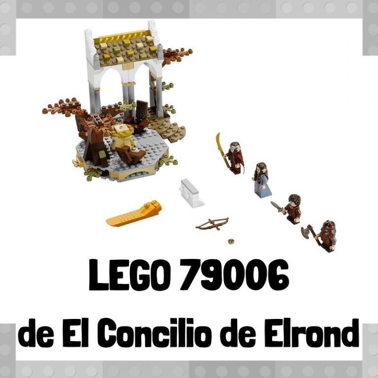Lee más sobre el artículo Set de LEGO 79006 de El Concilio de Elrond de «El señor de los anillos»