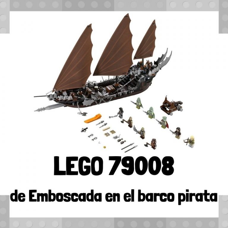 Lee más sobre el artículo Set de LEGO 79008 de Emboscada en el barco pirata de «El señor de los anillos»