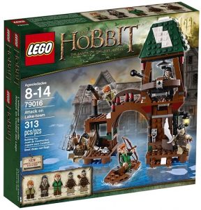 Lego 79016 De Ataque En Ciudad Del Lago De El Hobbit De El Señor De Los Anillos