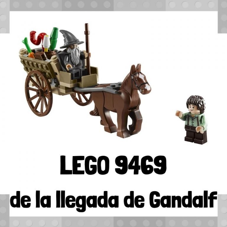 Lee más sobre el artículo Set de LEGO 9469 de La llegada de Gandalf de «El señor de los anillos»