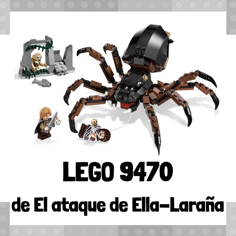 Lee más sobre el artículo Set de LEGO 9470 de El ataque de Ella-Laraña de «El señor de los anillos»
