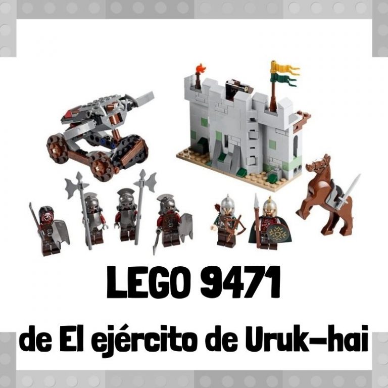 Lee más sobre el artículo Set de LEGO 9471 de El ejército de Uruk-hai de «El señor de los anillos»