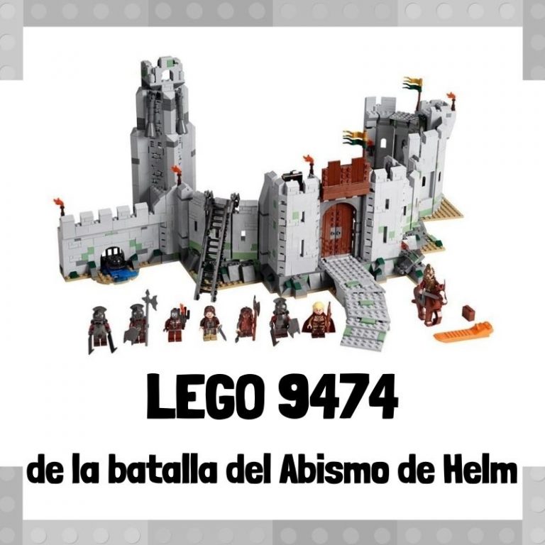 Lee más sobre el artículo Set de LEGO 9474 de La batalla del Abismo de Helm de «El señor de los anillos»