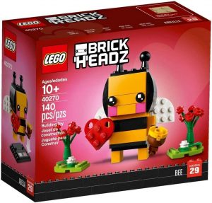 Lego Brickheadz 40270 De Abeja De San Valentín