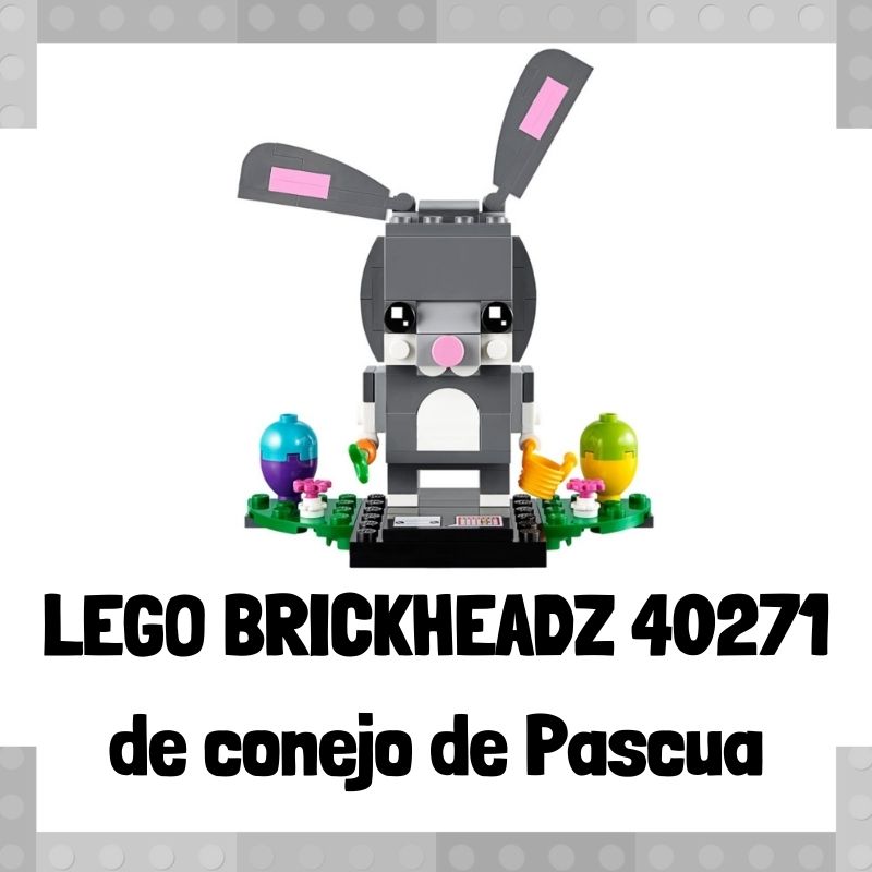 Lee más sobre el artículo Figura de LEGO Brickheadz 40271 de Conejo de Pascua