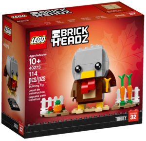 Lego Brickheadz 40273 De Pavo De Acci贸n De Gracias