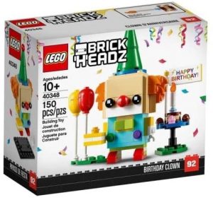 Lego Brickheadz 40348 De Payaso De Fiesta De Cumpleaños